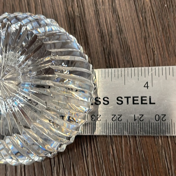 Tipperary Irish Crystal Candle Holders, Pair 3” - Picture 4 of 4